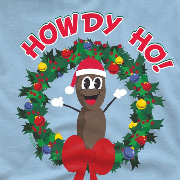 Actual product image Ubisoft Mens Mr Hankey Howdy Ho Wreath Christmas T-Shirt (L)