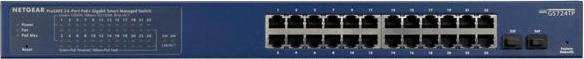 Actual product image Netgear GS724TP (24 Ports)