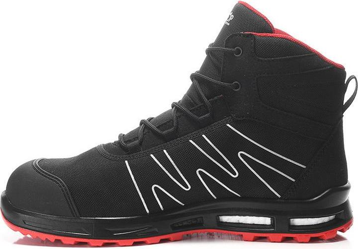 Immagine prodotto GCS Stivali ELTEN ENNO XXT Pro Mid ESD S3S, nero/rosso 44 (S3, 44)