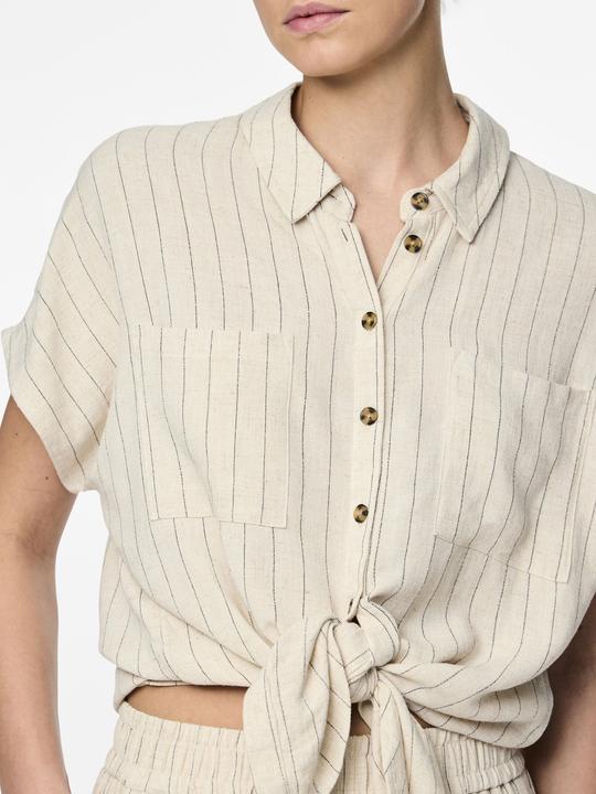 Actual product image Pieces PCVINSTY linen blend blouse (L)