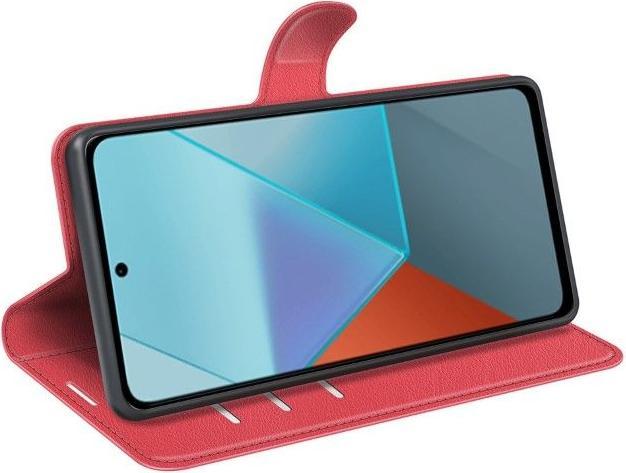 Actual product image MU Classic Litchi Leather Bookcover Series (Xiaomi Redmi Note 13 Pro 5G)