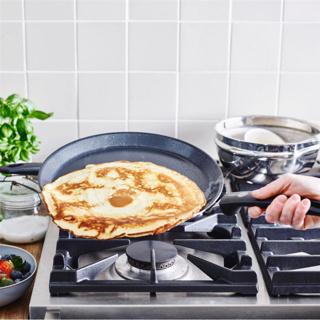 Image du produit Greenpan Essentials pannenkoekenpan 24cm - zwart - inductie - PFAS-vrij (24 cm)