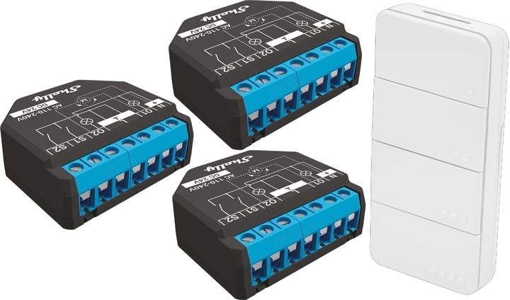 Produktbild Shelly Rollladen Automatsierung Starter Kit, 3er Set