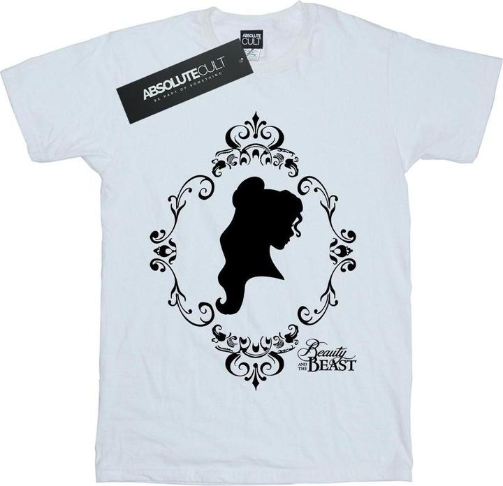 Actual product image Disney Princess Mens Belle Silhouette T-Shirt (3XL)