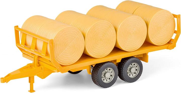 Actual product image Carson Model sport 1:16 hay wagon for RC tractor yellow 1:16 trailer