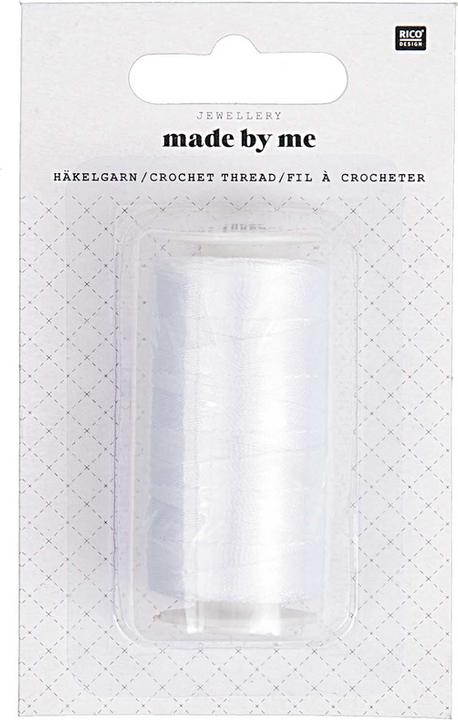 Produktbild Rico Häkelgarn, weiss 0.2 mm, 300 m (300 m)