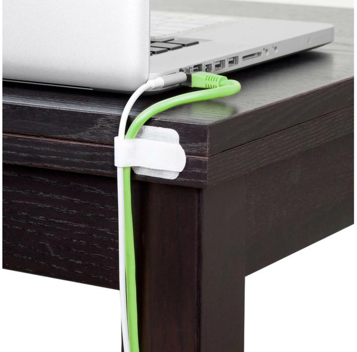 Image du produit Label-the-cable LTC Wall Velcro Cable Ties, pack of 10 (Serre-câbles velcro, 90 mm, 10 pcs)