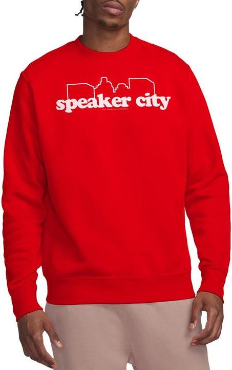 Actual product image Old School Unisex Adult Speaker City Logo Sweatshirt (L)