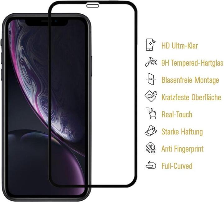 Produktbild Protectorking 4x echtes Tempered 9H Panzerhartglas 3D KLAR (4 Stück, Apple iPhone 11 Pro)
