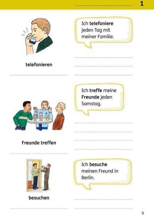 Actual product image Langenscheidt Vom Wort zum Satz - Deutsch als Fremdsprache (German, 2024)