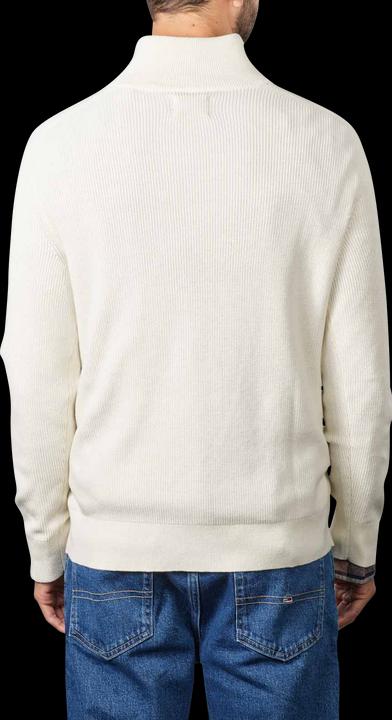 Produktbild GANT Cotton Rib Pullover Half Zip Cream (3XL)