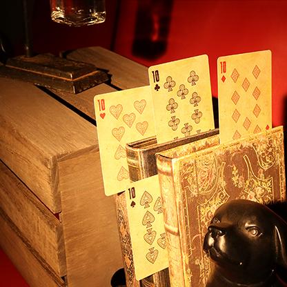 Actual product image Bicycle Bourbon cards (English)