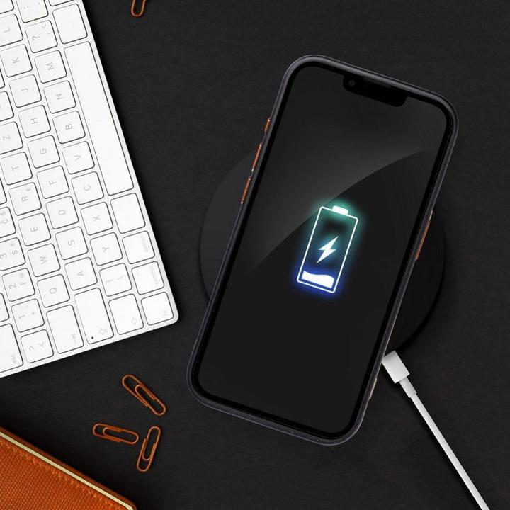 Produktbild OEM Back panel cover COLOR EDGE MAG COVER case compatible with MagSafe for IPHONE 13 Pro black gold (Apple iPhone 13 Pro)