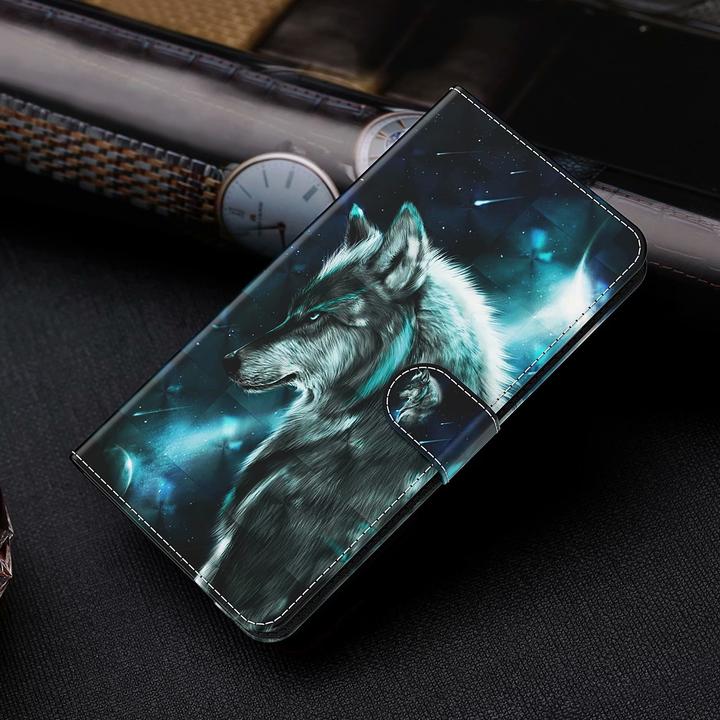 Image du produit PhoneLook Fourre 3D Flip Wolf Universe (Apple iPhone 15 Pro Max)