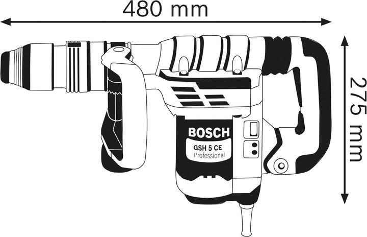 Image du produit Bosch Professional GSH 5 CE (Fonctionnement sur secteur)