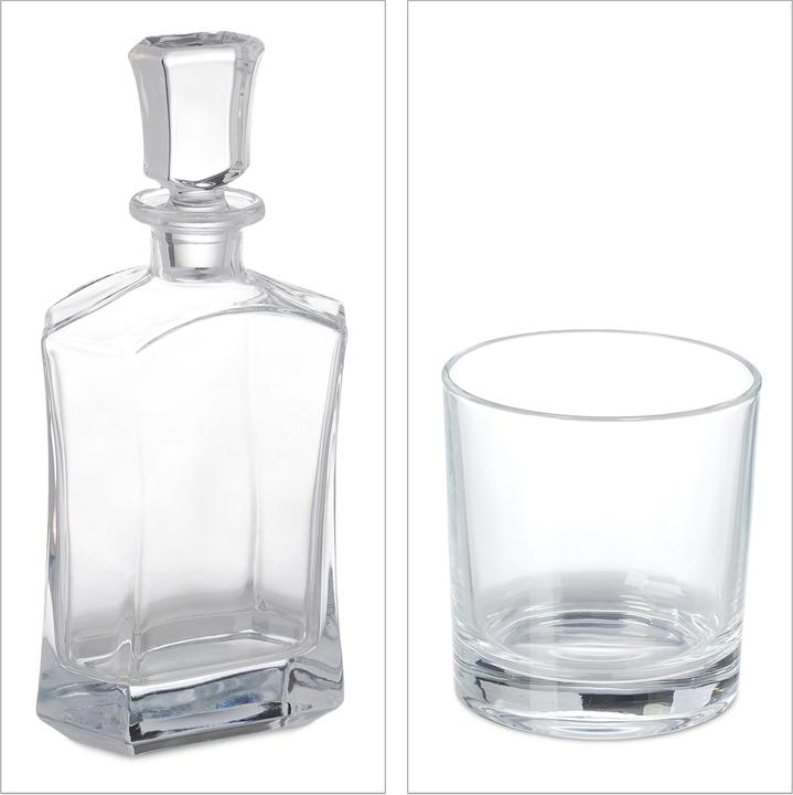Actual product image Relaxdays 5-piece whisky set (3.45 dl, 1 x, Whisky glass)
