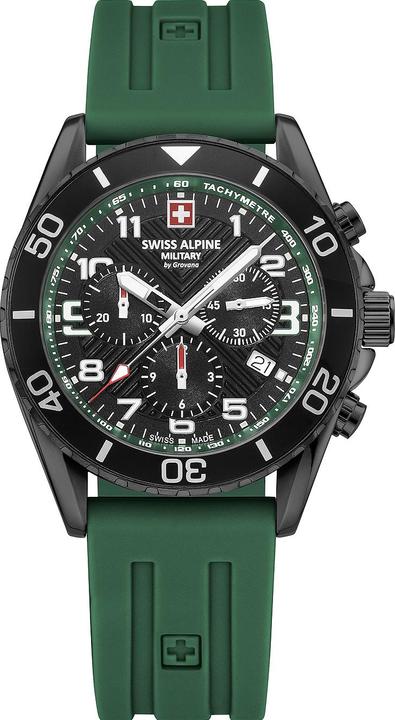 Produktbild Swiss Alpine Military 7029.9874 Raptor Chronograph 42mm 10ATM (Chronograph, 42 mm)