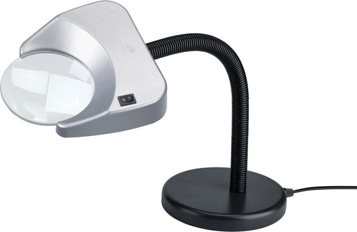 Actual product image Schweizer Stand magnifier lamp Tech-Line Magnification 2x LED Lens-Ø 120 mm