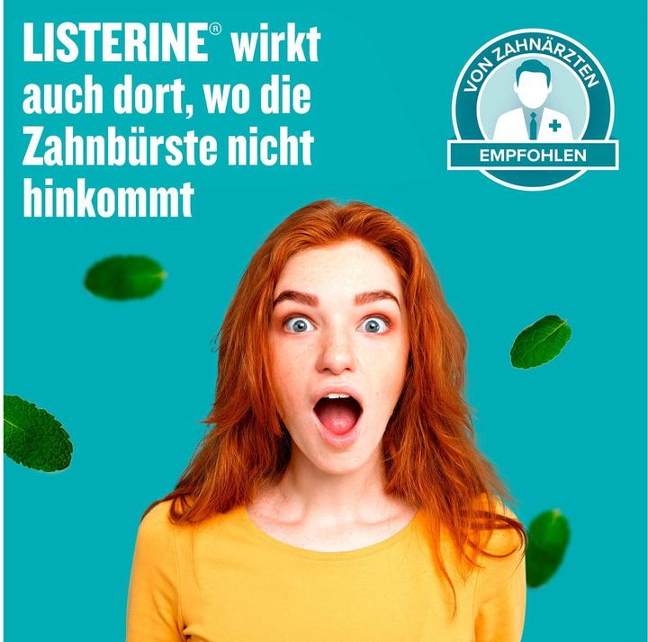 Produktbild Listerine Mundspülung Cool Mint mild 2 x 500 ml (1000 ml, Mundspülung)