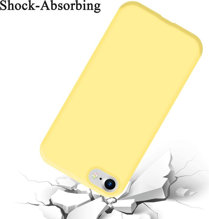 Actual product image Cadorabo TPU Liquid Silicone Case Cover (Apple iPhone 7, Apple iPhone SE (2nd Gen))
