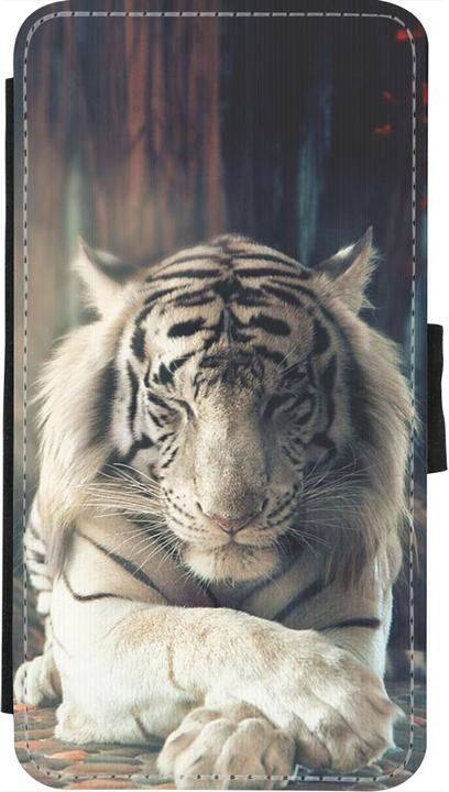 Actual product image PhoneLook Coque Wallet noir Zen Tiger (Apple iPhone X)