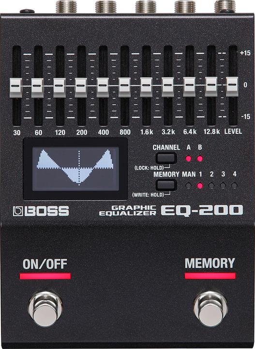 Produktbild BOSS (Electronics) EQ-200 Graphic Equalizer Pedal (Keyboard, Bass, Gitarre)