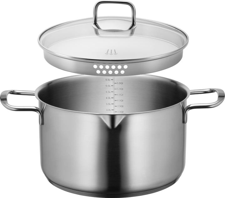 Mäser Sanvito (24 cm, Kochtopf, Edelstahl)