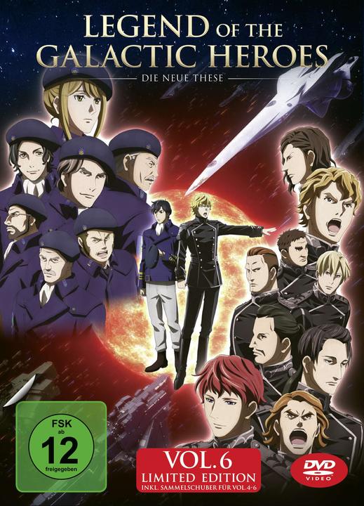 Image du produit Leonine Legend of the Galactic Heroes - La Nouvelle Thèse Vol. 6 (DVD, 2019, Allemand, Japonais)
