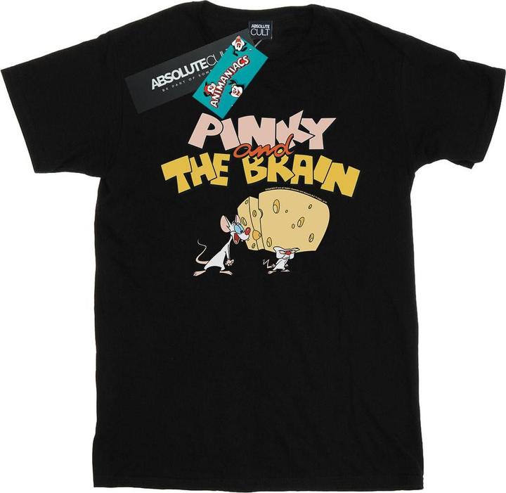 Immagine prodotto Universal Textiles Pinky And The Brain Cheese Head Maglietta Uomo (S)
