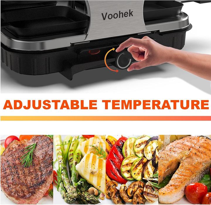 Actual product image Voohek Raclettegrill für 8 Personen
