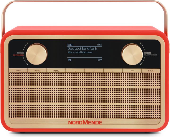Nordmende Transita 121 IR Red (DAB, VHF, Wi-Fi, Bluetooth)