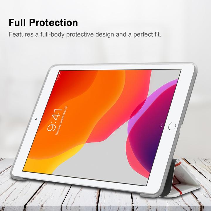 Actual product image Cadorabo Tablet Book Sleeve Colorful Marble (iPad Pro 10.5)