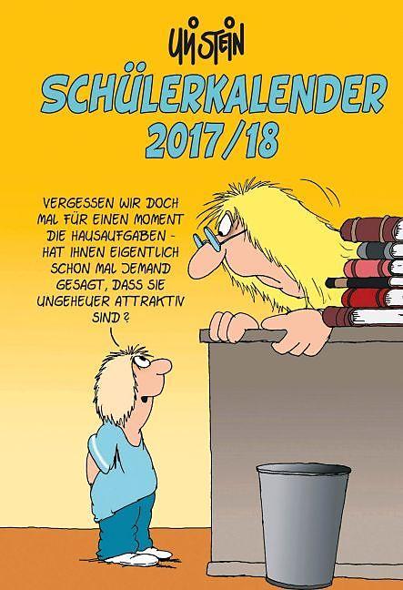 Produktbild Uli Stein Schülerkalender 2017/2018 Spiralbindung