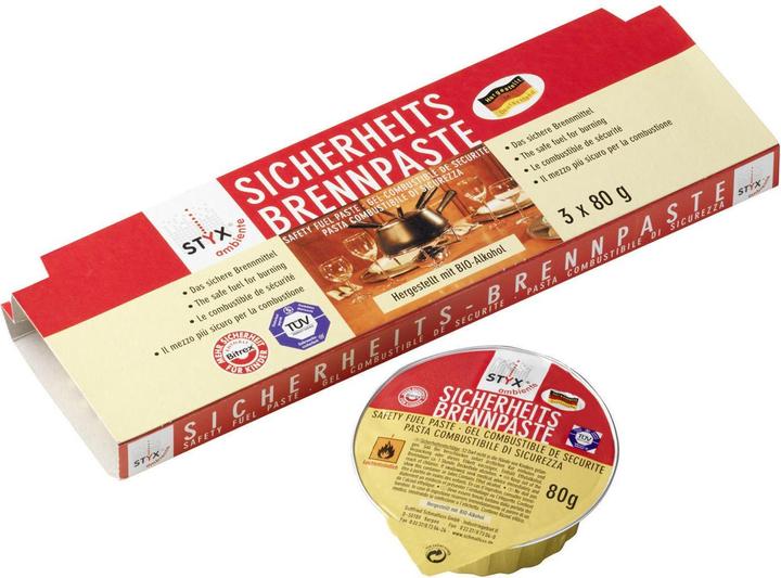 Stöckli Pâte combustible STYX