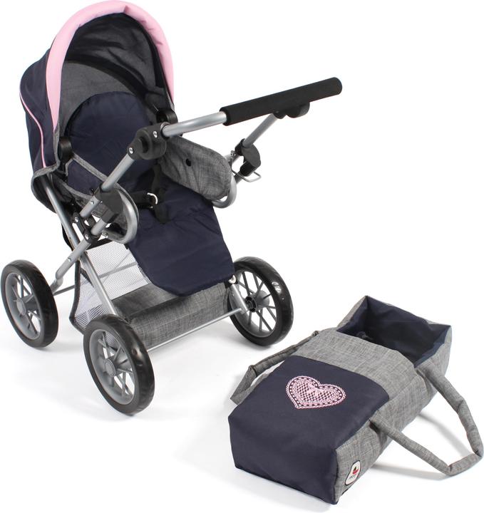 Navy, Melange Grey