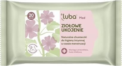 Luba Med Herbal Soothing Natural Intimate Hygiene Wipes 20Pcs. (Intimwaschlotion)
