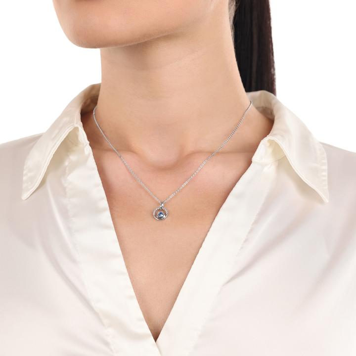 Immagine prodotto zz_ArchivedByPCD_Amor Schmuck_zu_Amor Amor Halsschmuck für Damen, 925 Sterling Silber, Zirkonia synth. | Herz (Argento 925)