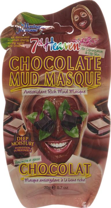 Actual product image 7th Heaven Chocolate mask clean moist (70.13 ml)