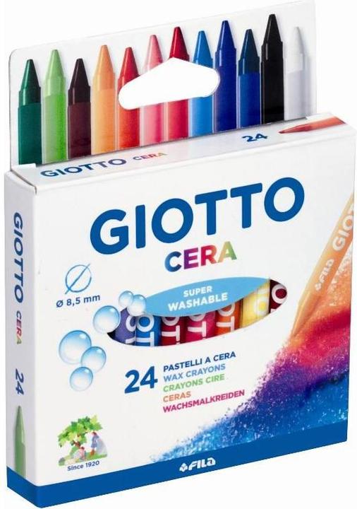 Immagine prodotto Giotto Pastelli a olio multicolore, 24 pezzi, Set: No, Effetti (Multicolore, 24 x)