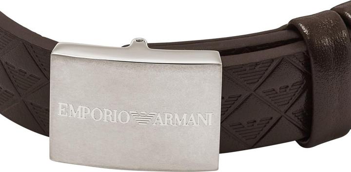 Produktbild Emporio Armani Armband (2.50 cm, Edelstahl, Leder)