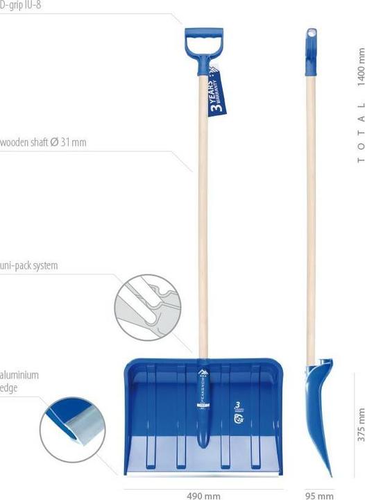 Image du produit Prosperplast Schneeschieber