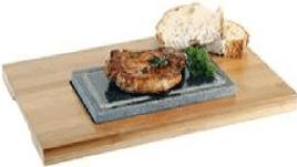 Image du produit Nouvel Hot Stone - Set, Bambou, 2 pièces, 36 x 24 x 2 cm
