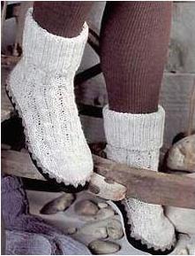 Image du produit Semelles en cuir pour les chaussons