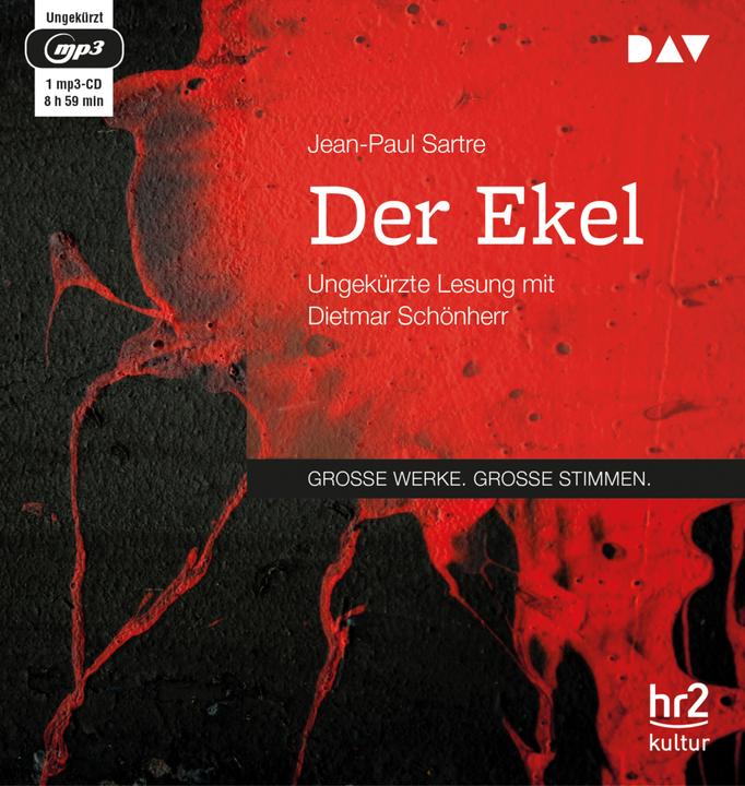 Produktbild Der Ekel (Uli Aumüller, Dietmar Schönherr, Jean-Paul Sartre, Deutsch)