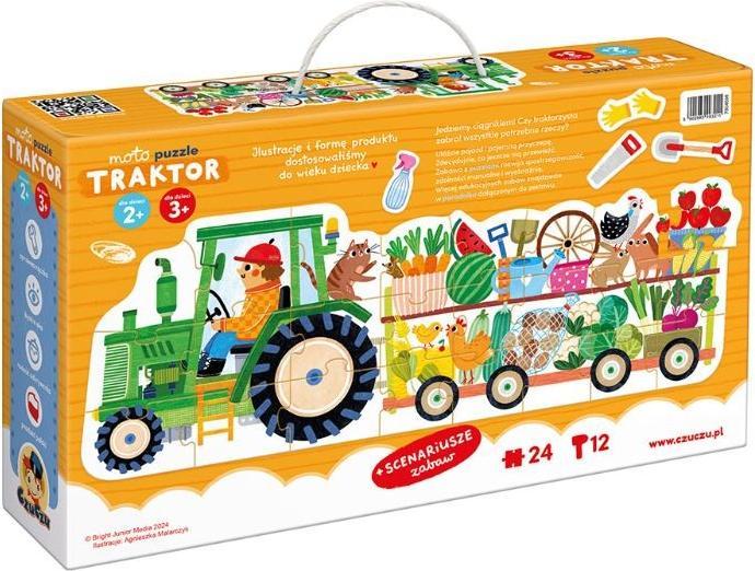 Produktbild Czuczu Moto-Puzzle - Traktor (24 Teile)