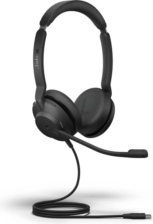 Actual product image Jabra Evolve2 30, MS Stereo Headset (Cable, USB-C)