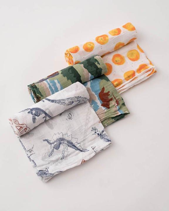 Actual product image little unicorn Swaddle 3 Pack (120 cm, 120 cm)