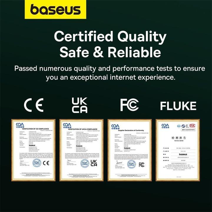 Image du produit Baseus Câble réseau (UTP, CAT8.1, 1 m)