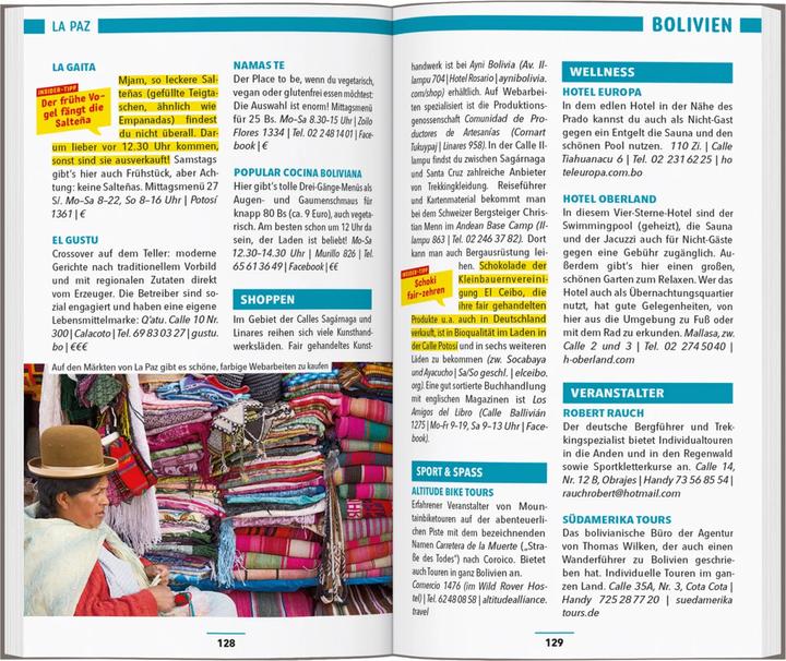 Immagine prodotto Reiseführer Peru & Bolivien (Tedesco, Eva Tempelmann, Gesine Froese, 2023)