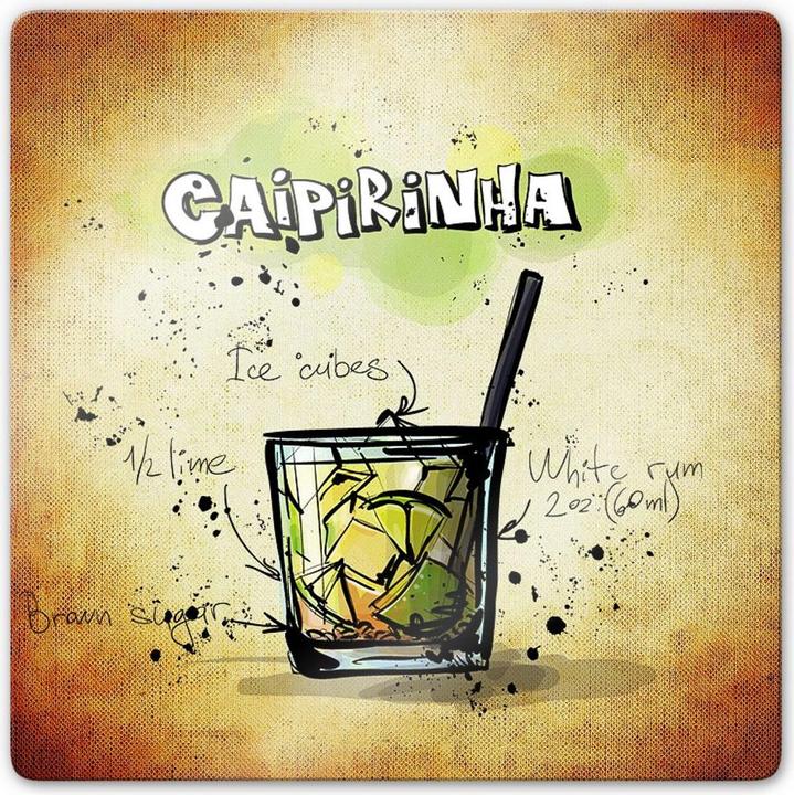 Produktbild Trenddeko Caipirinha - Rezept (20 x 20 cm)